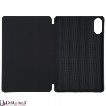 Smart soft dirbtinės odos dėklas - juodas (Huawei Honor Pad X8a)